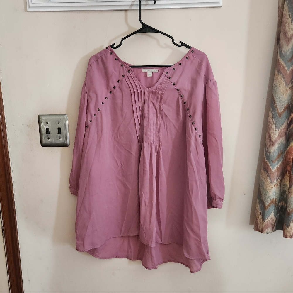 🎉 Blush Colored Pink Blouse